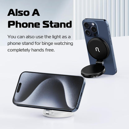 Ulanzi LM-19 Rechargeable Clip-On Selfie Ring Light – 5-in-1 Portable LED for Phones, TikTok & Video Calls
